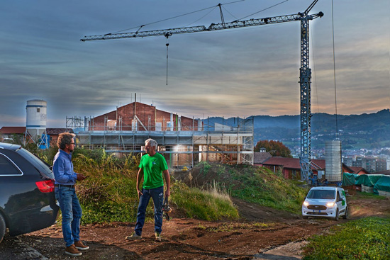 Costruzione di case nuove