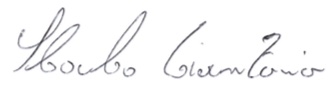 Firma Gianantonio Sbabo