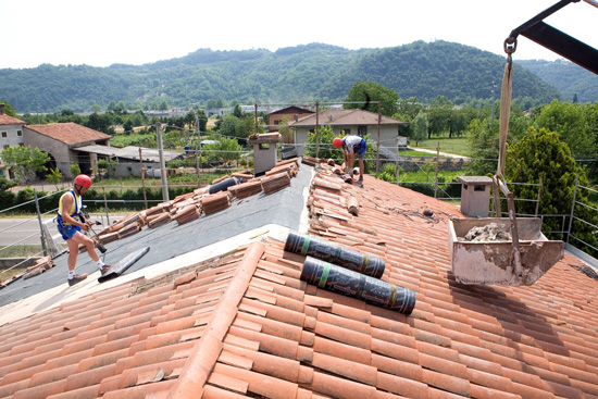Realizzazione tetti e rifacimento